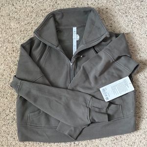 Lululemon Scuba Oversized Funnel Neck Half Zip